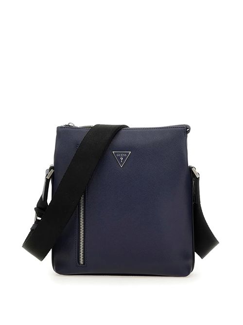 shoulder bag man blue GUESS | HMECSAP3299/BLU